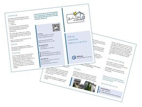 Broschüre der Stiftung